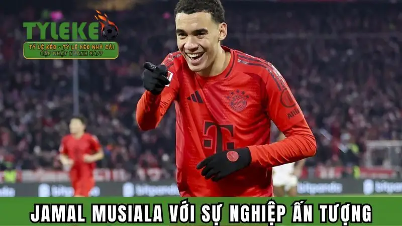 Musiala với sự nghiệp sân cỏ ấn tượng