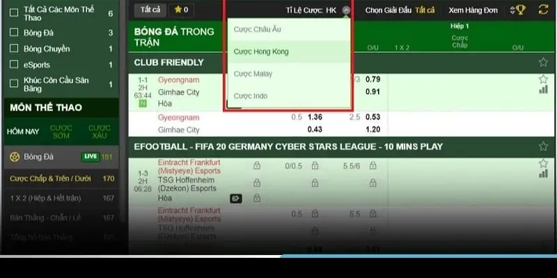 Soi kèo bóng đá thông qua đánh giá tình hình